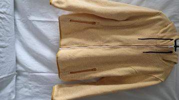 Geel vest met capuchon L-XL beschikbaar voor biedingen