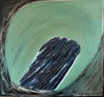 Abstract in reliëf schilderij op plaat, Antiek en Kunst, Kunst | Schilderijen | Abstract, Ophalen