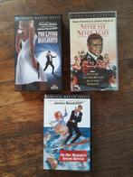 3x orginele VHS Videoband James Bond 007, Cd's en Dvd's, VHS | Film, Actie en Avontuur, Ophalen of Verzenden, Zo goed als nieuw