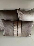 Sierkussens in taupe kleur nieuw, Ophalen of Verzenden, Nieuw, Vierkant