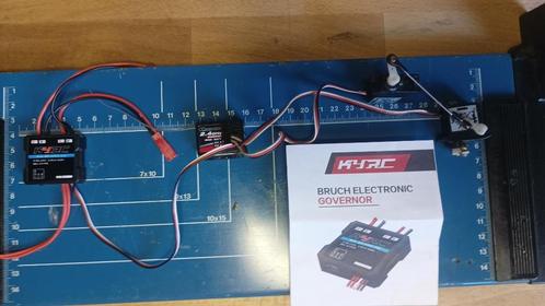 Rc regelaar esc/2, 4ghz ontvanger / mini servo,s, Hobby en Vrije tijd, Modelbouw | Radiografisch | Auto's, Zo goed als nieuw, Onderdeel