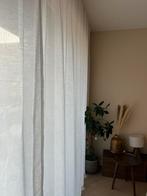 Witte vitrage wave gordijnen 2 x 3 meter breed 2,67 hoog, 200 cm of meer, Wit, Ophalen of Verzenden, Zo goed als nieuw