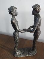 brons beeldje Astrid Veldhuyzen-Koppen bronzen beeld, Ophalen of Verzenden, Zo goed als nieuw, Mens