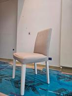 4 stuks eetkamerstoelen, wit/Orrsta lichtgrijs, Ophalen, Nieuw, Vier, Stof