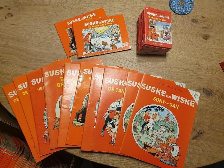 Grote Suske & Wiske verzameling. Ruim 120 stuks, Boeken, Stripboeken, Gelezen, Meerdere stripboeken, Ophalen