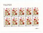 Velletje persoonlijke postzegels Tulpen, Ophalen of Verzenden, Na 1940, Postfris