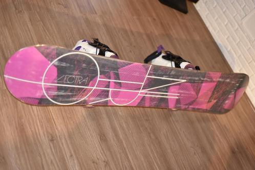 Complete snowboardset - snowboard 146 cm schoenen mt 40, Sport en Fitness, Snowboarden, Gebruikt, Board, Ophalen