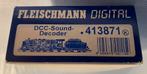 Fleischmann Digitale Stoomlocomotief 413871, Fleischmann, Ophalen of Verzenden, Zo goed als nieuw, Gelijkstroom