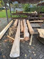 Rondhout palen doorsnede 30 cm, Tuin en Terras, Palen, Balken en Planken, Ophalen, Zo goed als nieuw, 250 cm of meer, Palen