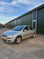Opel Corsa 1.2 16V 5D Easytronic 2004 Grijs +1 jaar garantie, Auto's, 74 pk, Zwart, Origineel Nederlands, Particulier