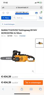 Dewalt Flexvolt Kettingzaag Nieuw in Doos, 70 mm of meer, Kettingzaag, Nieuw, Ophalen of Verzenden