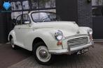Morris Minor 1000 CONVERTIBLE NETTE CONDITIE LIEFHEBBERS AUT, Auto's, Oldtimers, Zwart, Overige carrosserieën, Wit, Bedrijf