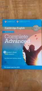 Cambridge English Complete Advanced - Boek, Boeken, Ophalen of Verzenden, Alpha, Zo goed als nieuw