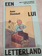 Een Lui Letterland - Anne Steenhof, Ophalen of Verzenden, Gelezen, Anne Steenhof, Non-fictie