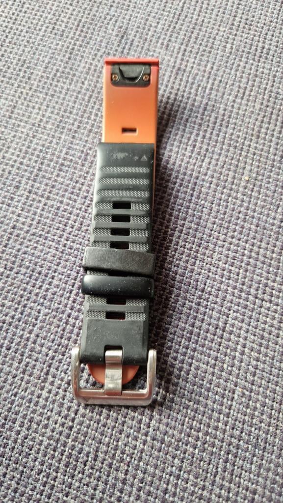 Garmin 22mm Horlogeband - Diverse Kleuren & Condities, Ophalen of Verzenden, Gebruikt, Zwart, Garmin