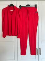 Studio anneloes set M rosella blouse & franka broek rood, Maat 38/40 (M), Ophalen of Verzenden, Zo goed als nieuw, Lang