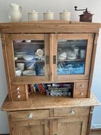 Geloogd grenen buffetkast, Huis en Inrichting, Kasten | Buffetkasten, Ophalen, Gebruikt, 100 tot 150 cm, 150 tot 200 cm