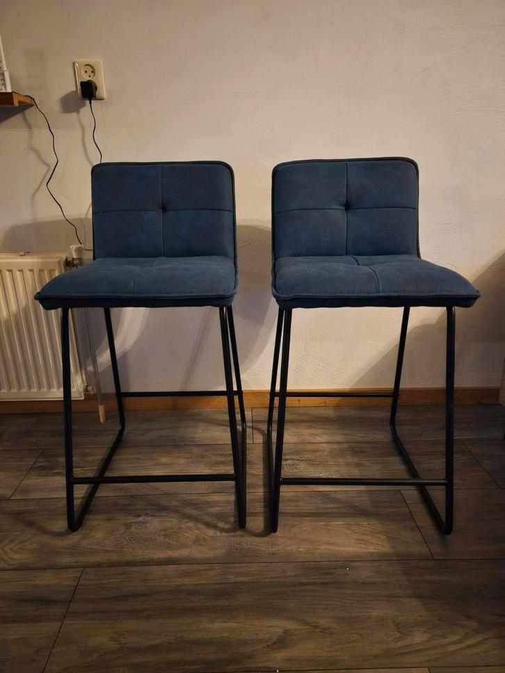 Industriële barkrukken, Huis en Inrichting, Barkrukken, Nieuw, 60 tot 90 cm, Metaal, 5 krukken of meer, Met voetsteun, Ophalen