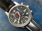 Wenger Swiss Military Chronograph Quartz, Polshorloge, Ophalen, Overige merken, Leer