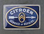 Citroen service repairs bord HY DS Ami CX TA 2cv 20x30cm, Verzamelen, Merken en Reclamevoorwerpen, Nieuw, Reclamebord, Ophalen of Verzenden