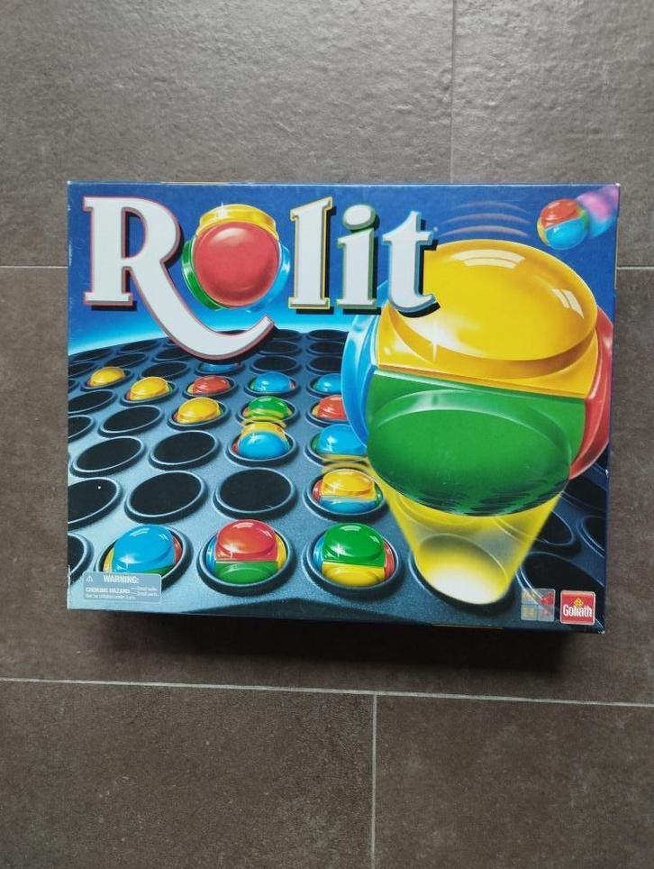 Rolit bordspel, Hobby en Vrije tijd, Gezelschapsspellen | Bordspellen, Zo goed als nieuw, Een of twee spelers, Drie of vier spelers