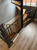 Trap hekje zwart, Kinderen en Baby's, Traphekjes, Ophalen, Zo goed als nieuw, Metaal of IJzer, 115 cm of meer