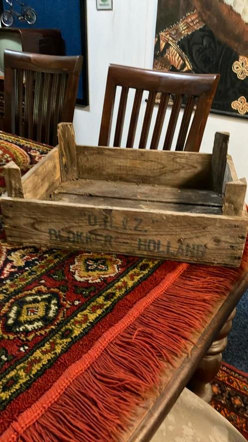 Leuk fruitkistje veilingkistje Blokker op hoop van zegen, Antiek en Kunst, Curiosa en Brocante, Ophalen of Verzenden