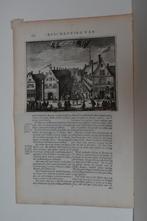 AMSTERDAM VLEESHAL NES SLAGERIJ 1693 St. PIETERSHALSTEEG GJ1, Antiek en Kunst, Verzenden