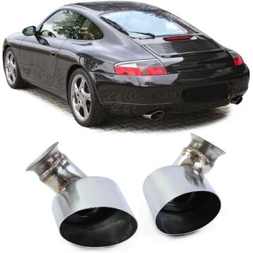 Uitlaat Sierstuk RVS Voor Porsche 911 996 1998 t/m 2001 3.4  beschikbaar voor biedingen