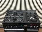 Luxe Falcon Toledo zwart hoogglans met 3 ovens 90 cm, Fornello-esperta@outlook.com, Grill, Ophalen of Verzenden, Zo goed als nieuw