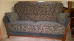 2 kersenhout fauteuils met bank - Set, Huis en Inrichting, Fauteuils, Ophalen, Gebruikt, 75 tot 100 cm, Hout