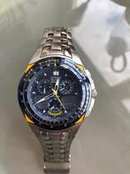 Citizen Eco-Drive Skyhawk Titanium Blue Angels Watch, Overige materialen, Gebruikt, Ophalen of Verzenden, Citizen