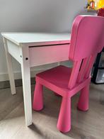 Study table and chair, Kinderen en Baby's, Kinderkamer | Tafels en Stoelen, Gebruikt, Tafel(s) en Stoel(en), Ophalen