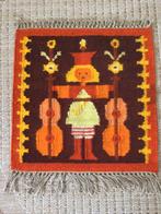 Vintage Wollen wandkleed uit Polen, Antiek en Kunst, Ophalen of Verzenden
