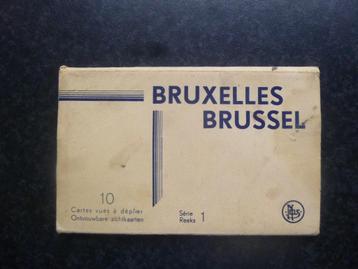 BRUSSEL boekje met 10 kaarten                     D beschikbaar voor biedingen