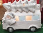 Grote witte sneeuw vw volkswagen t1 kerst bus nieuw, Diversen, Kerst, Ophalen, Nieuw
