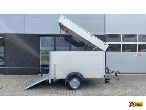 Gesloten aanhanger Anssems aluminium 211x126x118cm bj03-2024, Auto diversen, Aanhangers en Bagagewagens, Gebruikt