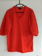Oranje trui gewerkte mouw G-max mt XL, Kleding | Dames, Ophalen of Verzenden, Zo goed als nieuw, Maat 46/48 (XL) of groter, Oranje