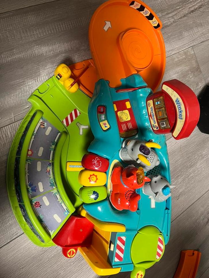 Toet toet garage, Kinderen en Baby's, Speelgoed | Vtech, Gebruikt, 2 tot 4 jaar, Ophalen