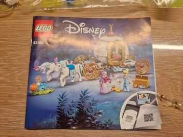 Lego Disney Assepoester Koets Set 43192