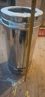 kachelpijp  50cm lang Thermovast, Doe-het-zelf en Verbouw, Buizen en Afvoer, Nieuw, Ophalen of Verzenden, Rvs, Minder dan 2 meter