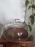 Vintage stolp taartschaal persglas made in France, Ophalen of Verzenden, Zo goed als nieuw