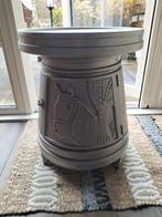 Tafeltje, Huis en Inrichting, Minder dan 55 cm, Gebruikt, Ouderwets, Rond