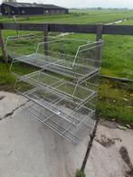 Verchroomde Draadmanden, zware kwaliteit, Ophalen, Zo goed als nieuw