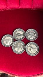 Onderzetters /Sierbordjes Annink-Po Beckum, Antiek en Kunst, Antiek | Porselein, Ophalen of Verzenden