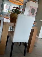 4 X IKEA eetkamerstoel, Huis en Inrichting, Stoelen, Ophalen, Wit, Stof, Vier