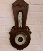 Barometer mooie eiken oude antieke barometer, Audio, Tv en Foto, Weerstations en Barometers, Ophalen of Verzenden