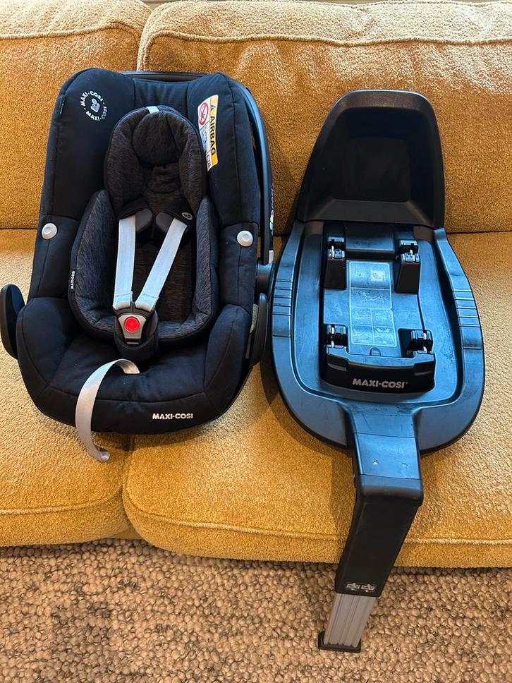 Maxi Cosi Pebble Pro + FamilyFix Isofix, Kinderen en Baby's, Autostoeltjes, Zo goed als nieuw, Maxi-Cosi, 0 t/m 13 kg, Isofix