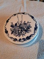 Delfts Blauw kerst schaaltje met deksel, Ophalen of Verzenden