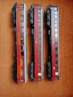 3x liliput mitropa rijtuigen, Ophalen of Verzenden, Zo goed als nieuw, Gelijkstroom, Wagon